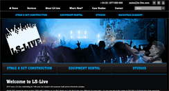 Desktop Screenshot of ls-live.com