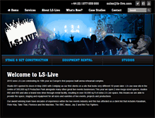 Tablet Screenshot of ls-live.com